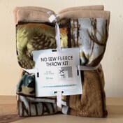 All No-Sew Throw Kits - No-Sew Fleece Kits