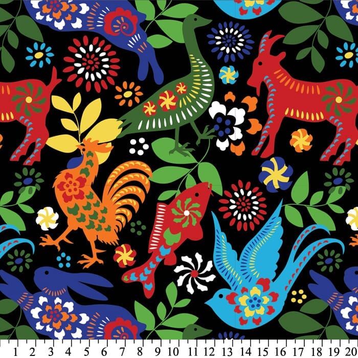 Farm Flare Anti Pill Fleece Fabric Farm Flare Anti Pill Fleece Fabric, Farm Animal Fleece Fabric