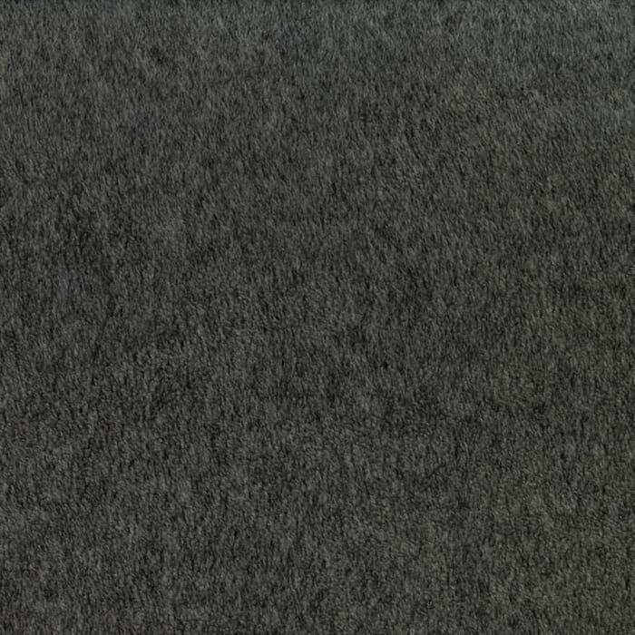 Solid Charcoal Gray Anti-Pill Fleece Fabric (Heavy Weight, Spun Yarn)