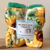 Panda Bear No Sew Fleece Blanket Kits, Tie Blanket Kit, DIY Fleece Throw
