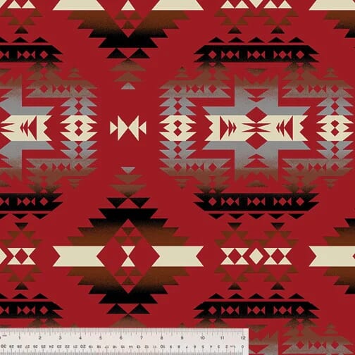 Navajo fleece online fabric