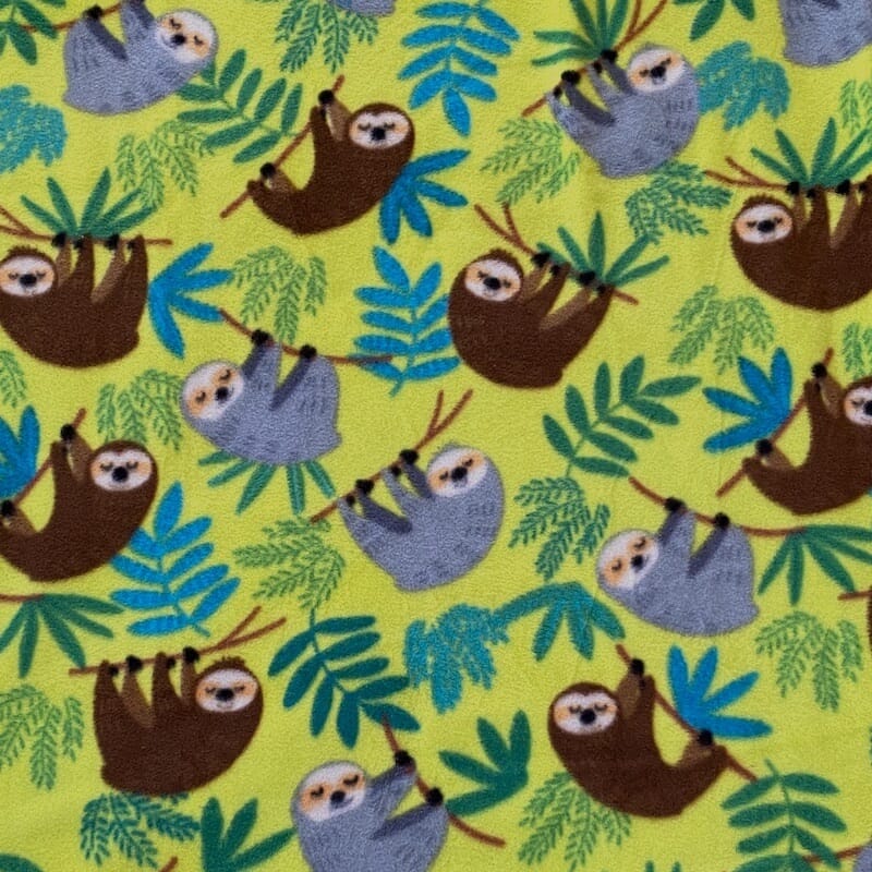 Sloth No deals Sew fleece blanket