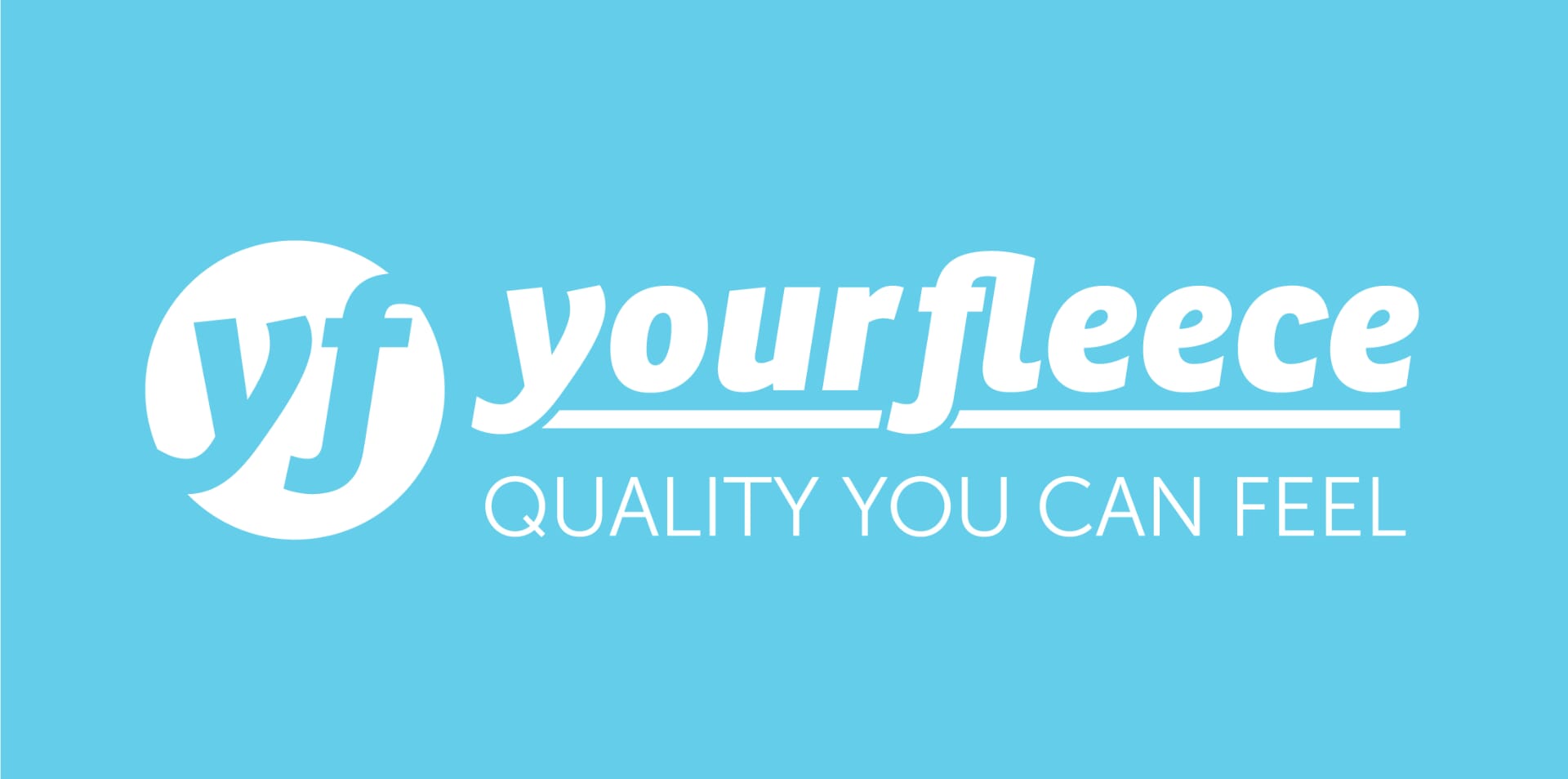 YourFleece Logo on Blue